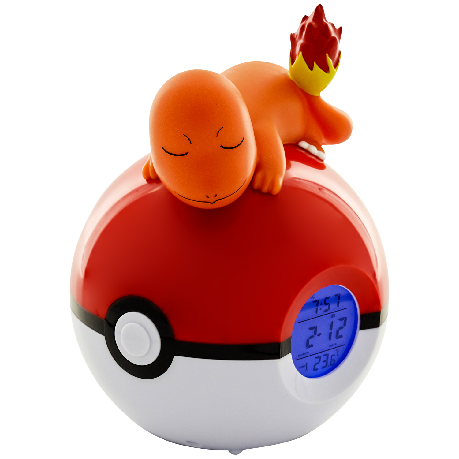 Bigben Pokemon Radio Clock Ball Charmander Wekker