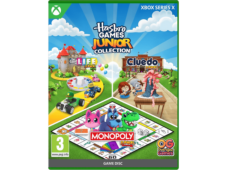 Hasbro Games Junior Collection Xbox Series X Wydanie pudełkowe Xsx