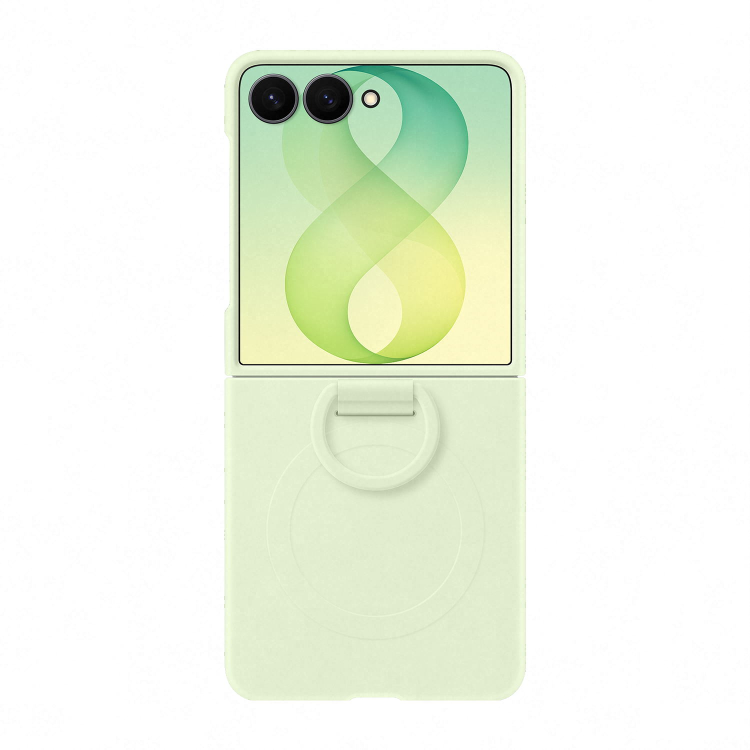 SAMSUNG Silicone Ring Magnet Telefoonhoesje voor Samsung Z Flip8
