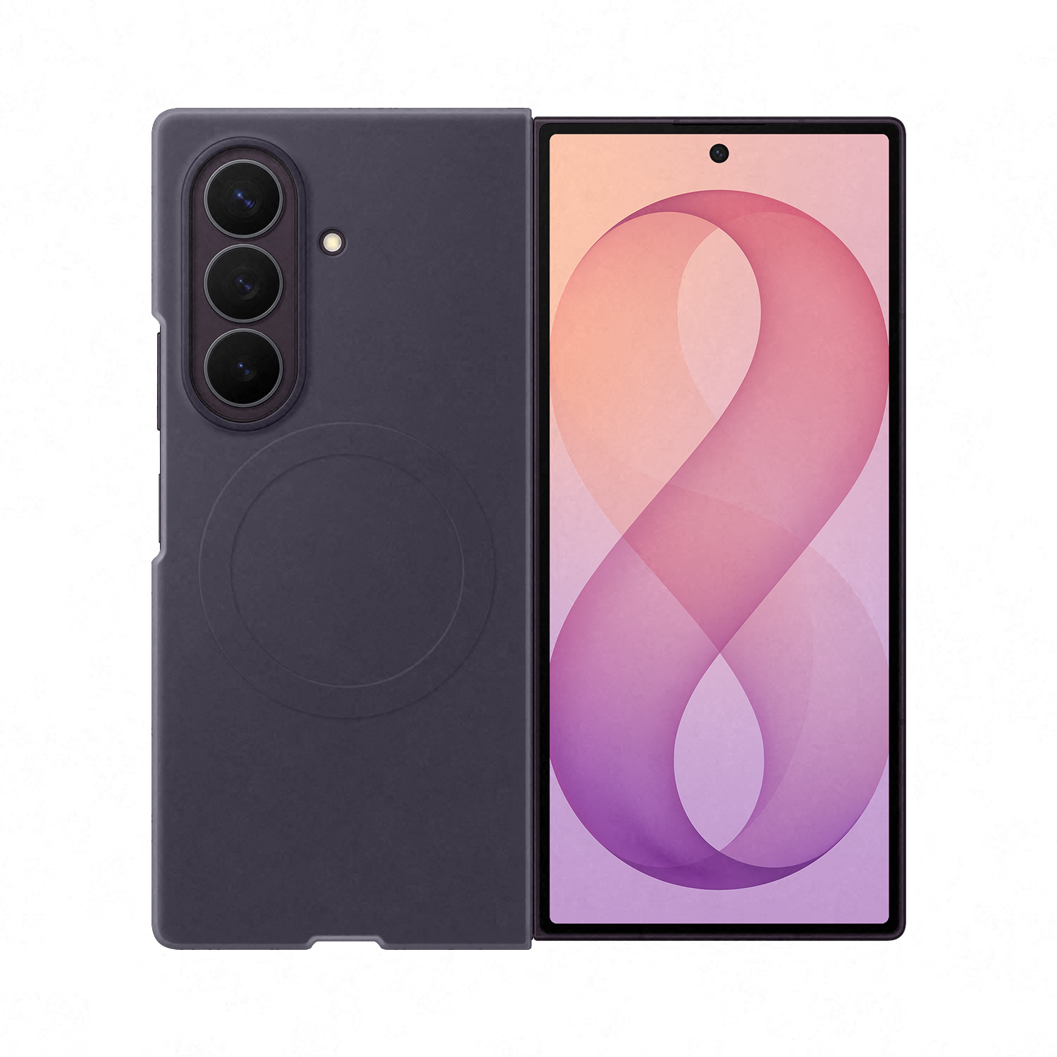 SAMSUNG Silicone Magnet Telefoonhoesje voor Samsung Z Fold8 Ultra