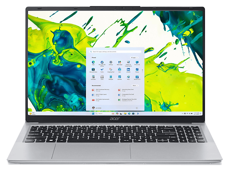Portátil - Acer Aspire Lite 15 AL15-54P-56UT, 15.6" Full-HD, Intel® Core™ Ultra 5 115U, 16GB RAM, 512 GB SSD, Graphics, Windows 11, Sin cargador