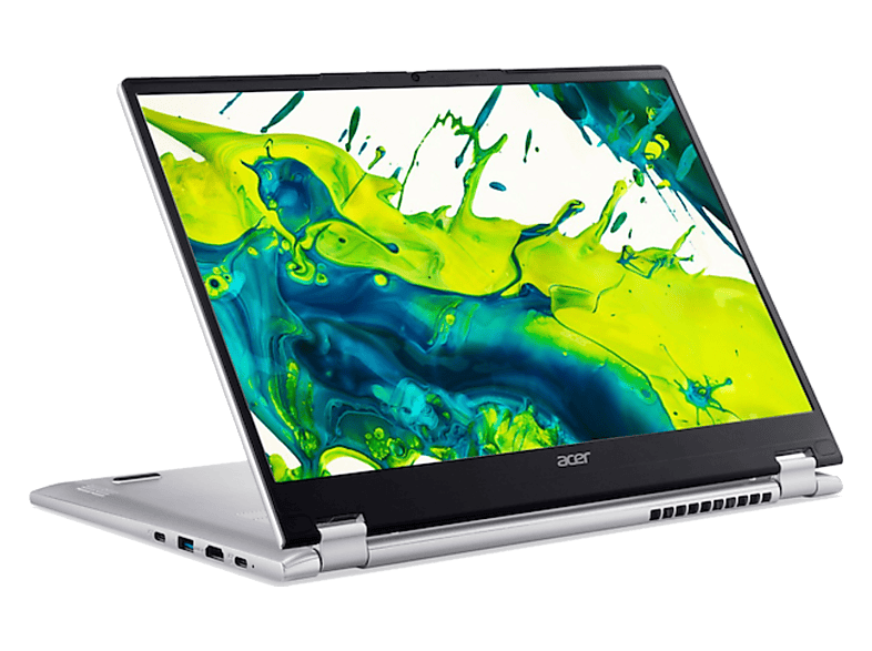 Convertible 2 en 1 - Acer Aspire Spin 14 ASP14-51N-59V6, 14" WUXGA, Intel® Core™ Ultra 5 115U, 16GB RAM, 512 GB SSD, Graphics, W11, Sin cargador