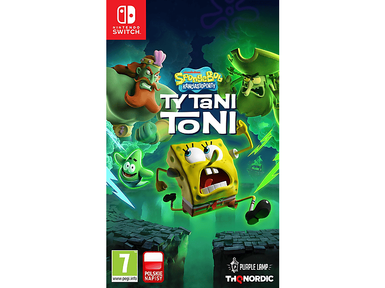 Gra Nintendo Switch PLAION SpongeBob SquarePants: Titans of the Tide