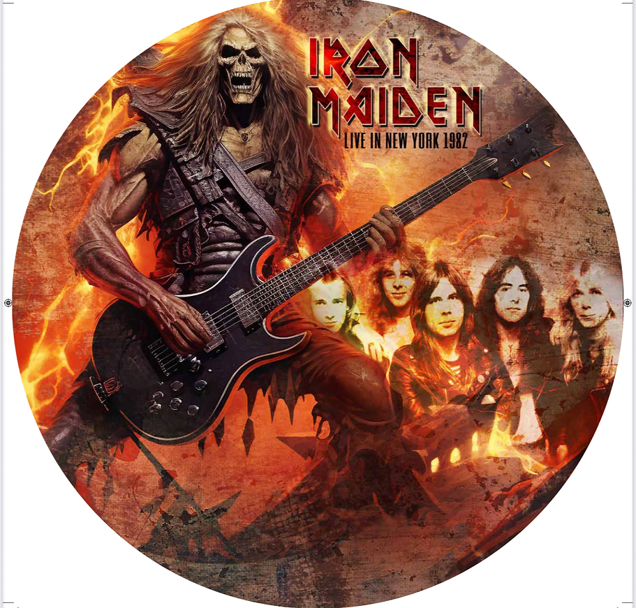Iron Maiden - Live In New York 1982 (Picture Disc) (Vinyl LP (nagylemez))
