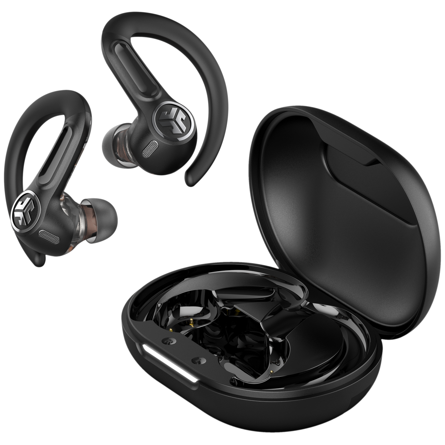 JLAB Epic Sport ANC 3 In-ear Draadloze sport-oordopjes Met Noise-cancelling Zwart