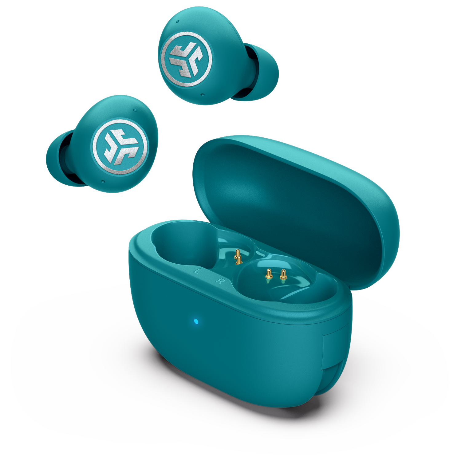 JLAB Go Pop ANC In-ear Draadloze oordopjes Met Noise-cancelling Teal