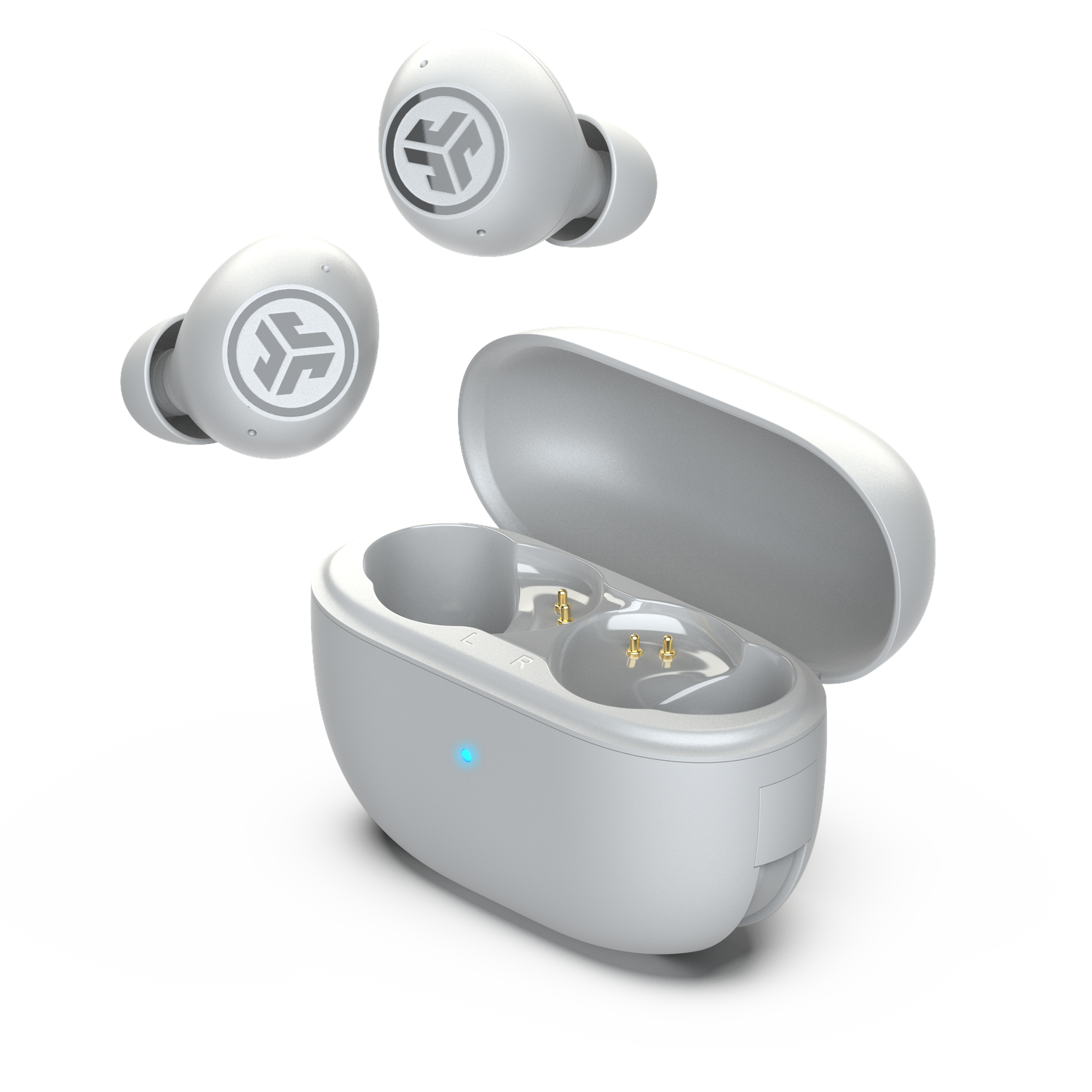 JLAB Go Pop ANC In-ear Draadloze oordopjes Met Noise-cancelling Cloud White