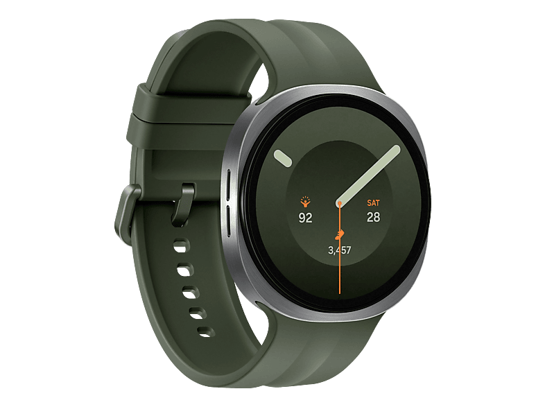 SAMSUNG Galaxy Watch9 (44 mm, Bluetooth-Version) Smartwatch Aluminium, Silver