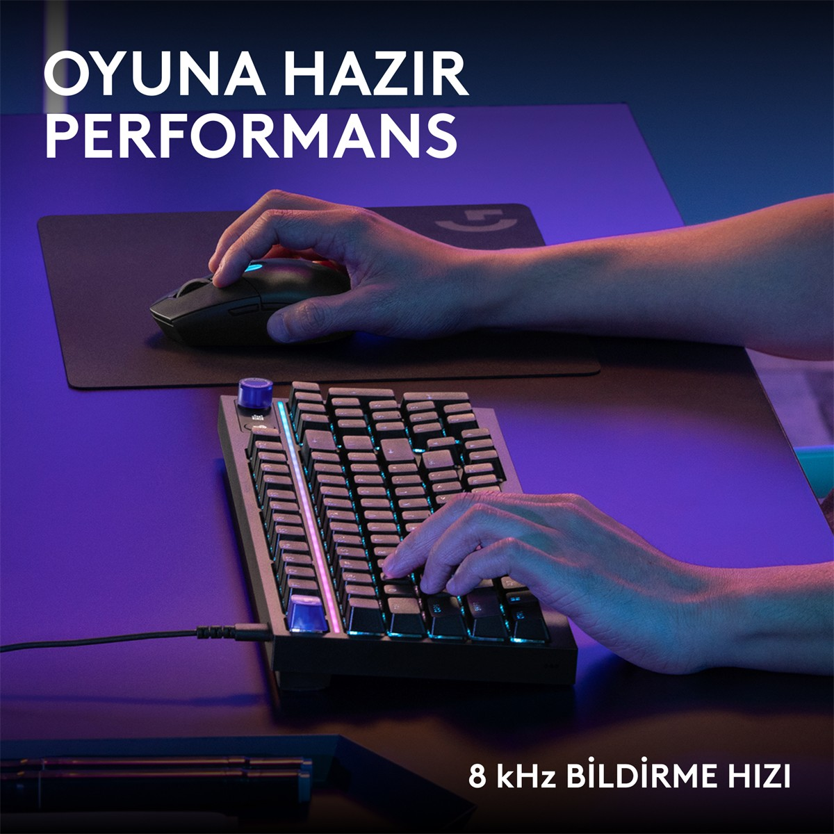 LOGITECH G316 X 98 Kablolu Oyuncu Klavyesi - Türkçe Tuş Dizimi Tactile Siyah 920-014194