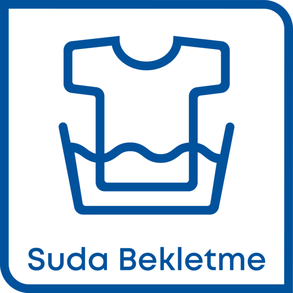 Bir su kabında tişört, metin: Suds Bekletme.