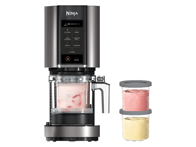 NINJA NC302EU Creami Eismaschine (800 Watt, Schwarz)