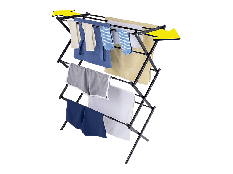 EASYmaxx 19403 TELESKOP-WÄSCHESTÄNder AUSZIEHbar 62-102CM S; Teleskop Wäscheständer