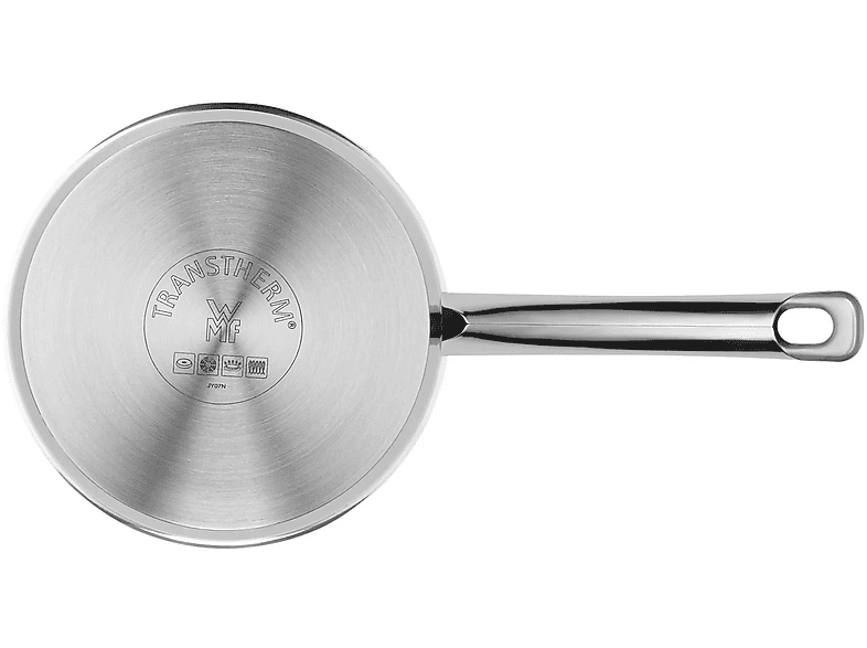 WMF Astoria Topfset (3-tlg., mit Glasdeckel, Transtherm® Allherdboden, alle Herdarten, Silber, Cromargan®: Edelstahl Rostfrei 18/10) — Foto 3 von 5