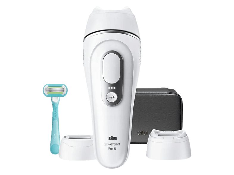 Depilator IPL BRAUN Silk-expert Pro 5 PL 5234 Biało-srebrny