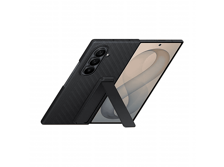 Samsung Carbon Standing, Backcover, für Samsung Galaxy Z Fold8 Ultra, Schwarz; Schutzhülle — Foto 4 von 5