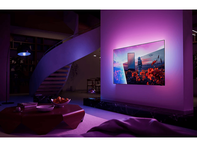 Philips 65OLED811/12 (2026) 65 Zoll 4K OLED Ambilight TV; OLED TV — Foto 3 von 5
