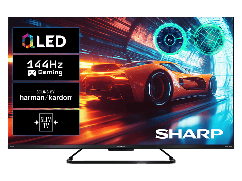 Telewizor QLED SHARP 43GR8465E 43" 4K 144Hz Google TV Quantum Dot