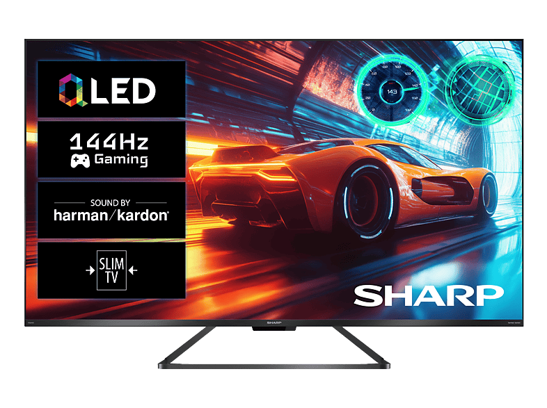 Telewizor QLED SHARP 50GR8465E 50" 4K 144Hz Google TV Quantum Dot