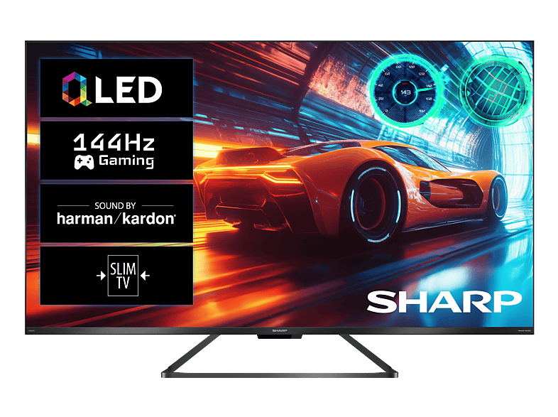 Telewizor QLED SHARP 55GR8465E 55" 4K 144Hz Google TV Quantum Dot