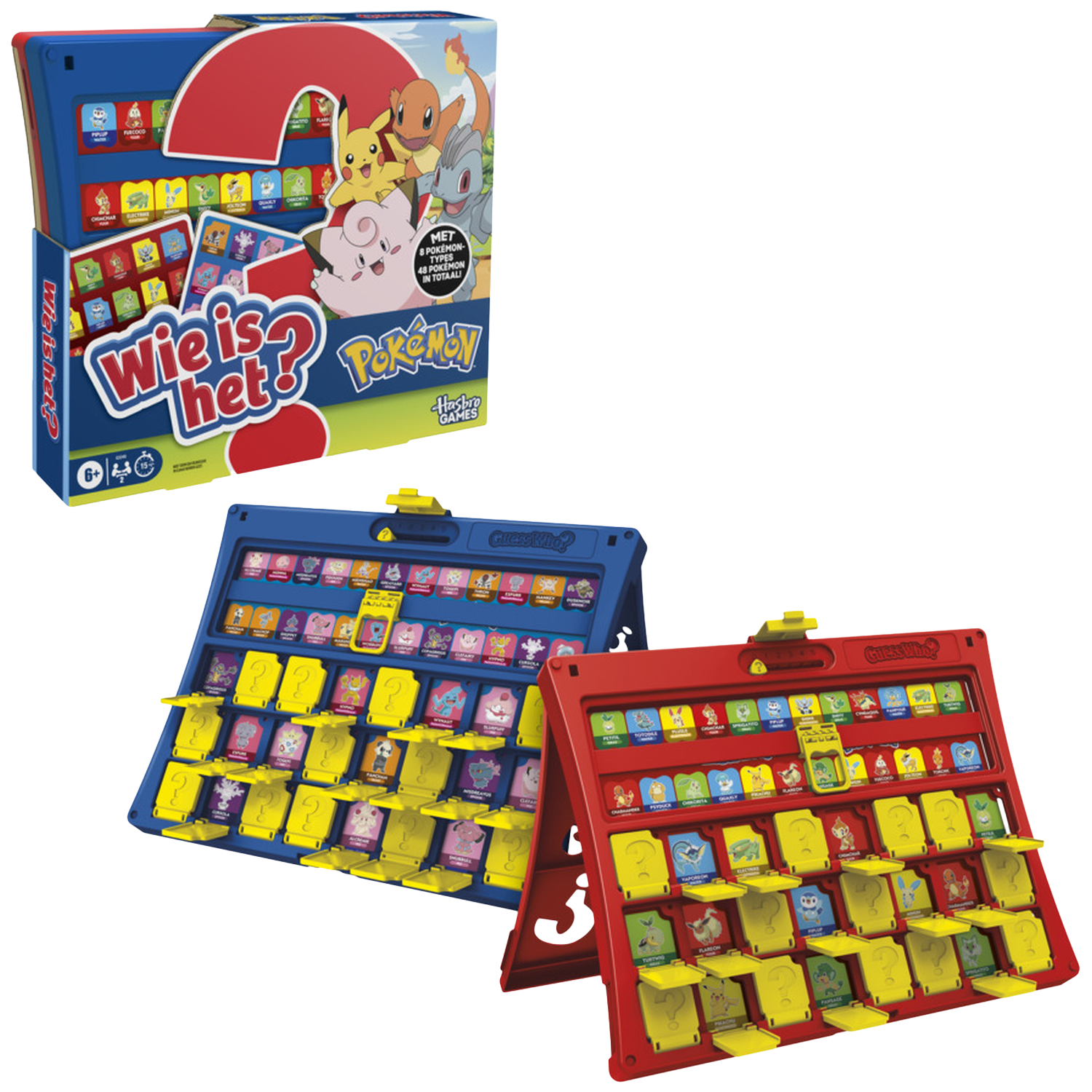 Hasbro Wie Is Het? - Pokemon (nl) Bordspel