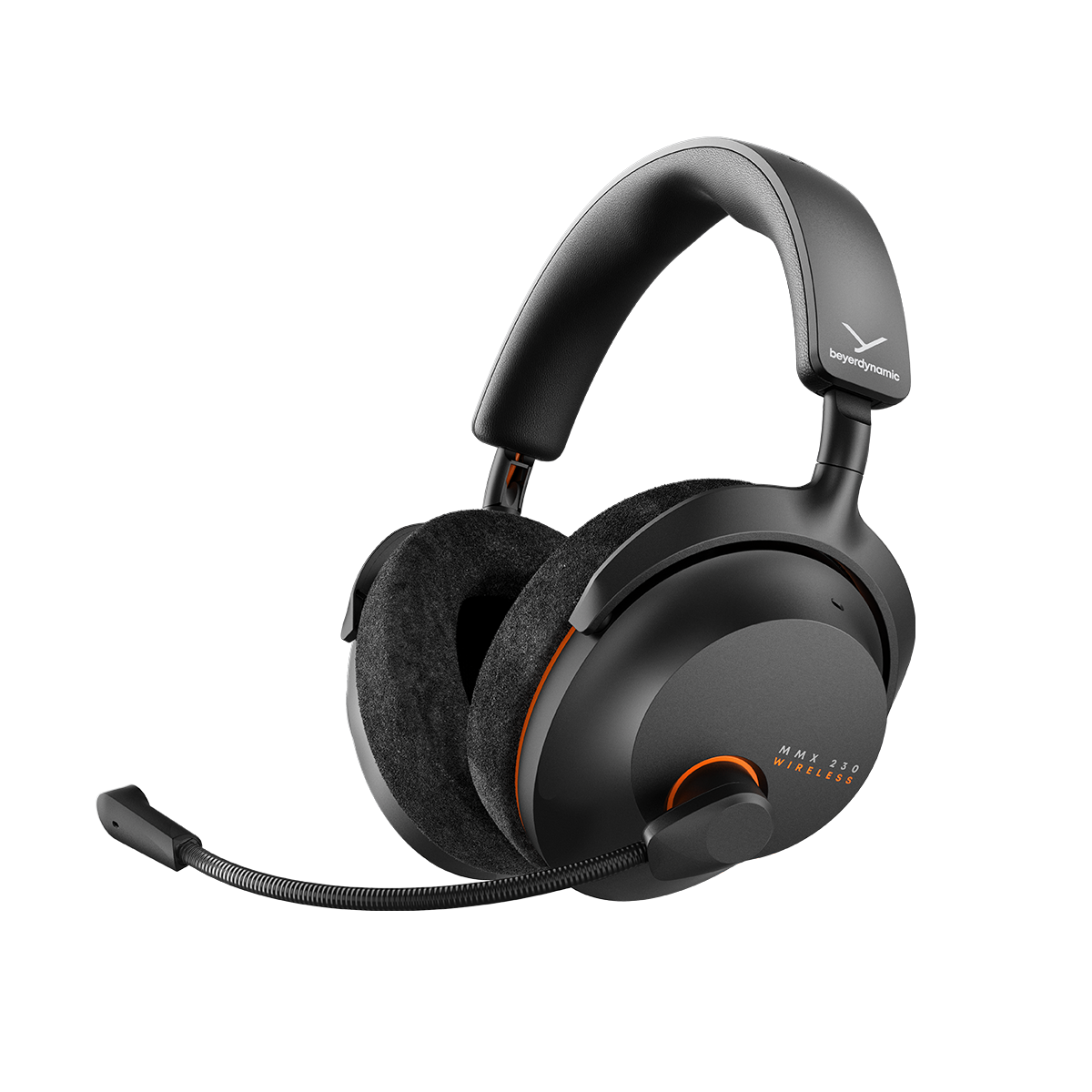 BEYERDYNAMIC MMX 230 Vezeték nélküli fejhallgató mikrofonnal, Bluetooth, USB-C dongle, fekete (232157)