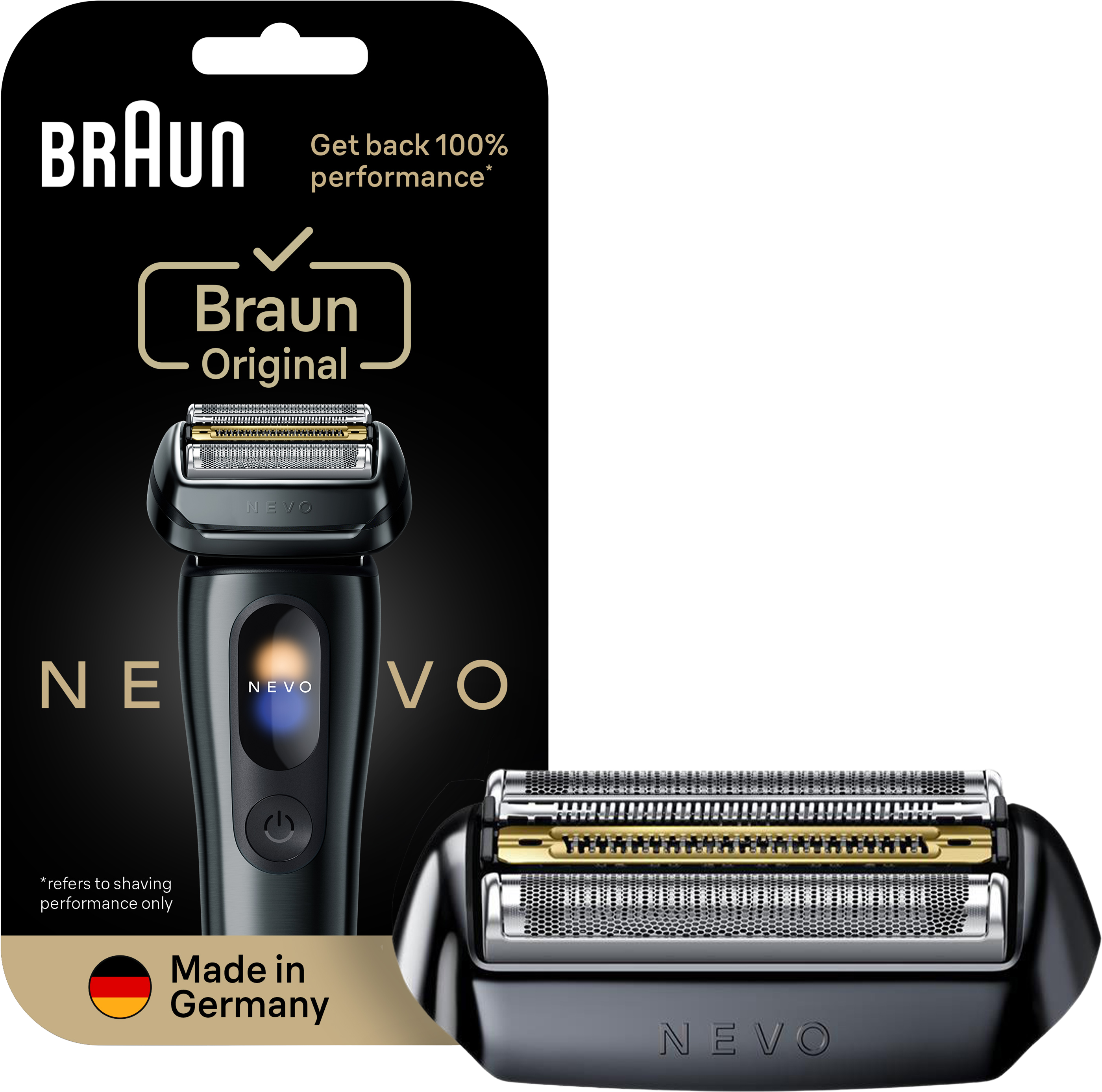 BRAUN NEVO Borotvafej, 1 db
