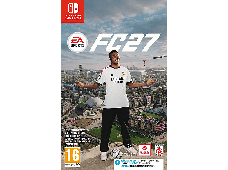 EA Sports FC 27 - Nintendo Switch [Nintendo Switch Game Key card]; Videospiel