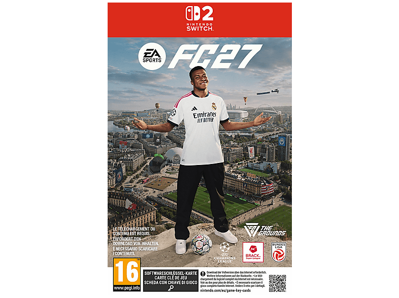 EA Sports FC 27 - Nintendo Switch 2 [Nintendo Switch Game Key card]; Videospiel