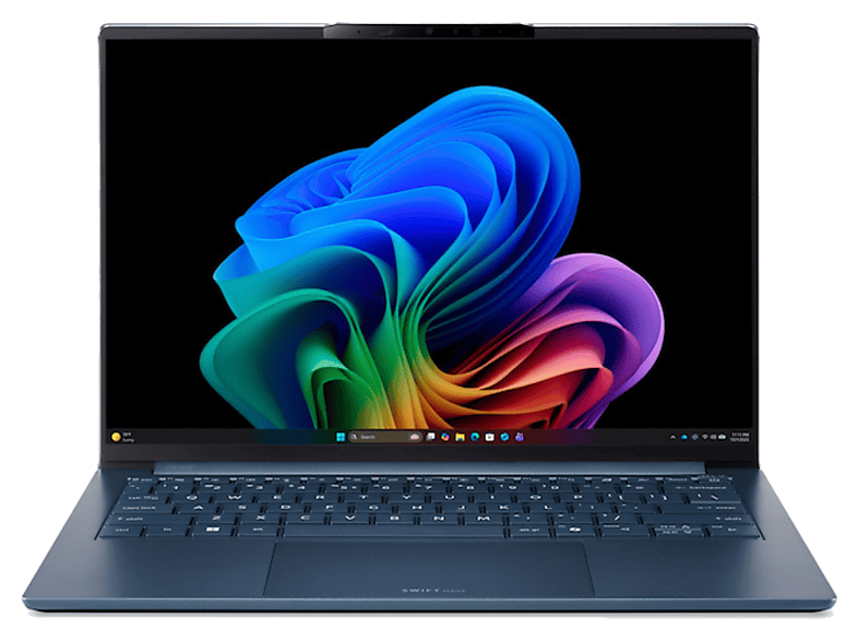 Portátil - Acer Swift Go 14 AI SFG14-I71-98M5, 14" WUXGA, Intel® Core™ Ultra 9 386H, 16GB RAM, 512 GB SSD, Graphics, Windows 11, Sin cargador