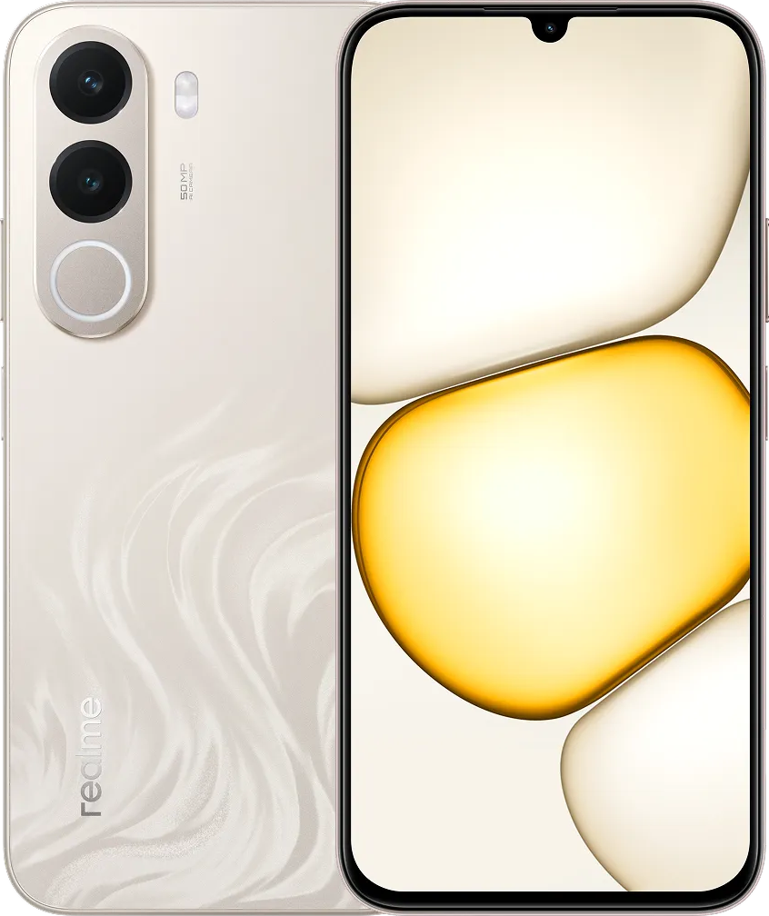REALME C100x 5G 4/256 GB Arany Kártyafüggetlen Okostelefon