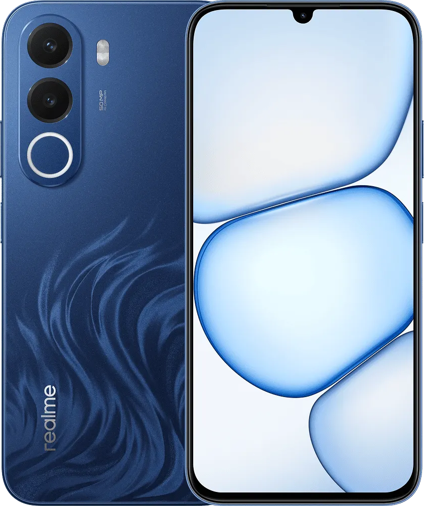 REALME C100x 5G 4/256 GB Kék Kártyafüggetlen Okostelefon