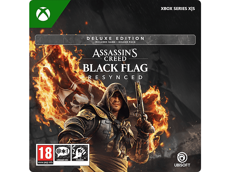 Xbox Series X S Assassin's Creed Black Flag Resynced Deluxe Edition (Código de descarga)