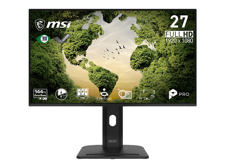 Moniteur IPS MSI PRO MP275PGN E14 27 Pouces Full HD