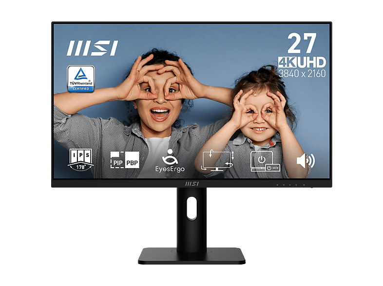 MSI Pro Mp273up E6 – 27 Inch Ultra Hd 4k 3840 X 2160 Pixels Ips (in-plane Switching)
