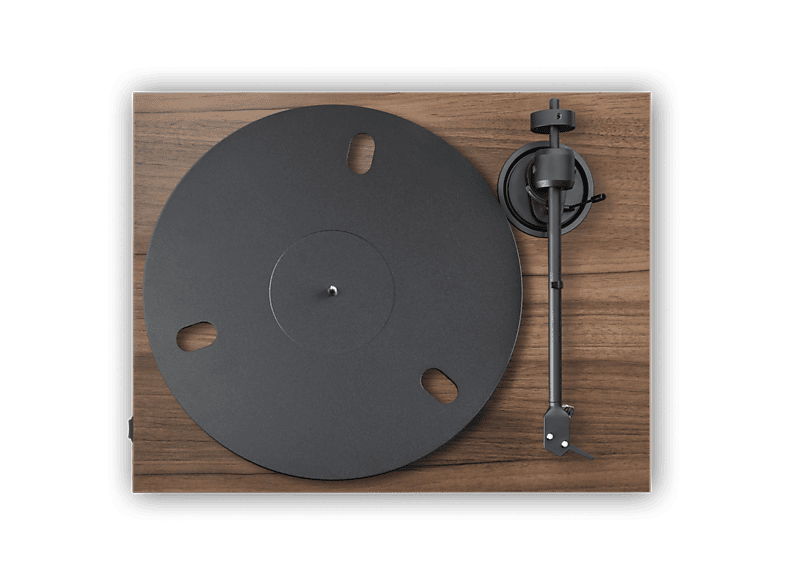 Pro-Ject E1.2 Manueller Audiophiler Plug & Play Einsteiger Plattenspieler mit Pick it MM E Tonabnehmer, Walnuss — Foto 2 von 4