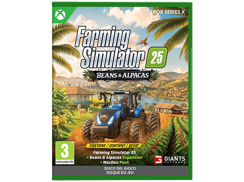 Farming Simulator 25 Beans & Alpacas Xbox Series X