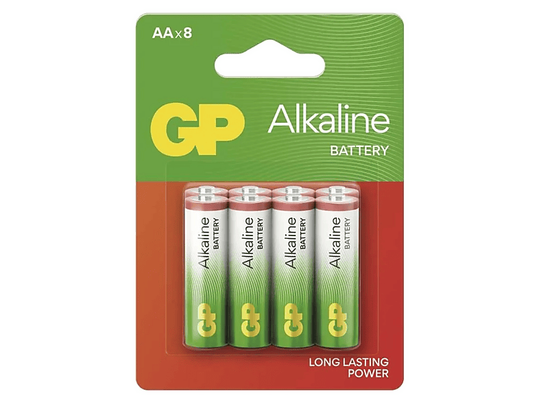 Bateria alkaliczna GP Red Alkaline AA LR6 8szt.