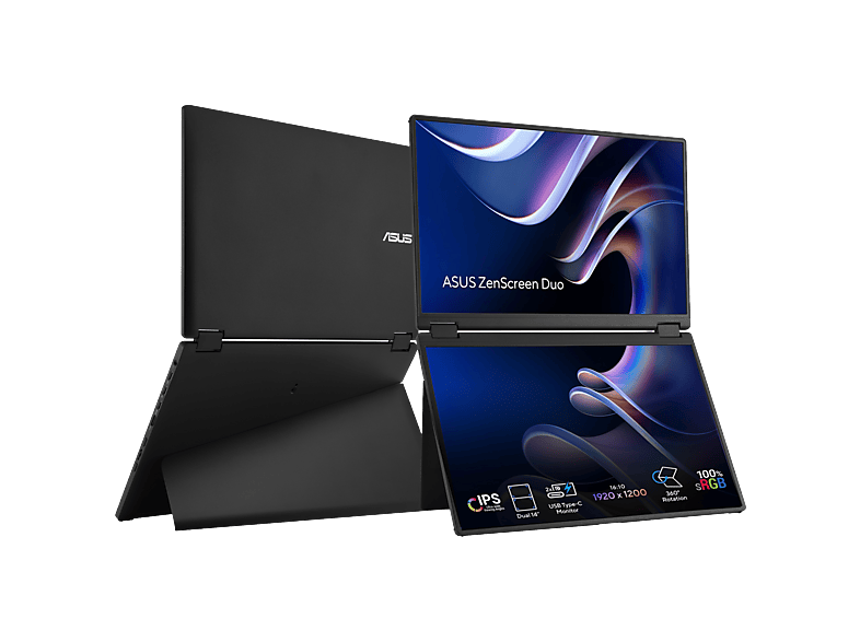 ASUS ZenScreen Duo MB14FCD opvouwbare draagbare monitor