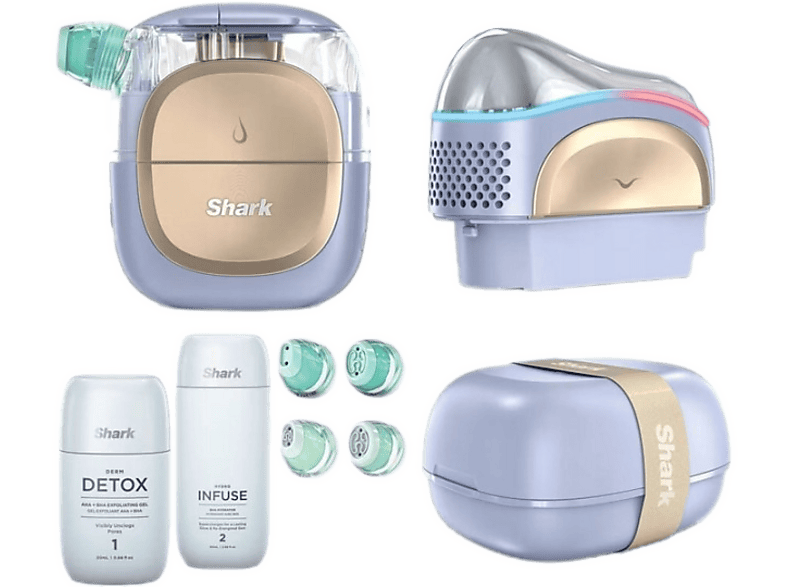 Urządzenie do pielęgnacji twarzy SHARK FacialPro Glow FH320 Lawendowy