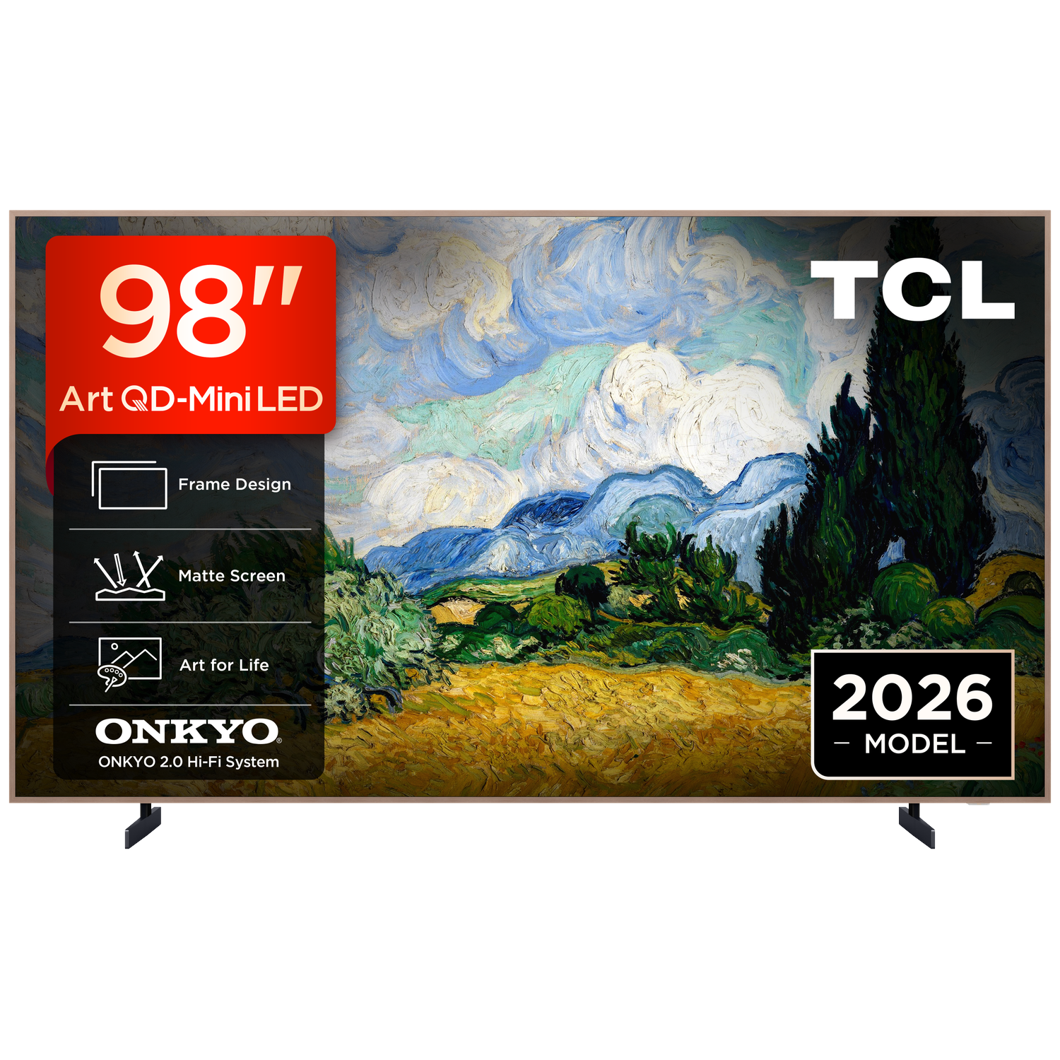 TCL 98A400 Pro QD-Mini-led Ultra HD 4K Mini-led-tv 98 inch 2026