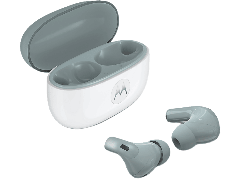 Słuchawki bezprzewodowe (TWS) MOTOROLA Moto Buds 2 Szaro-biały