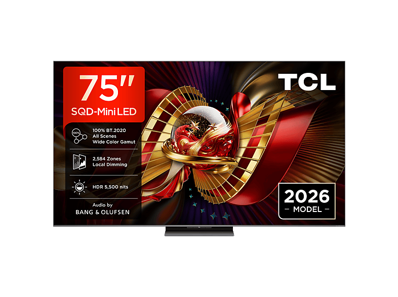 C8L (2026) 75 inch Zwart