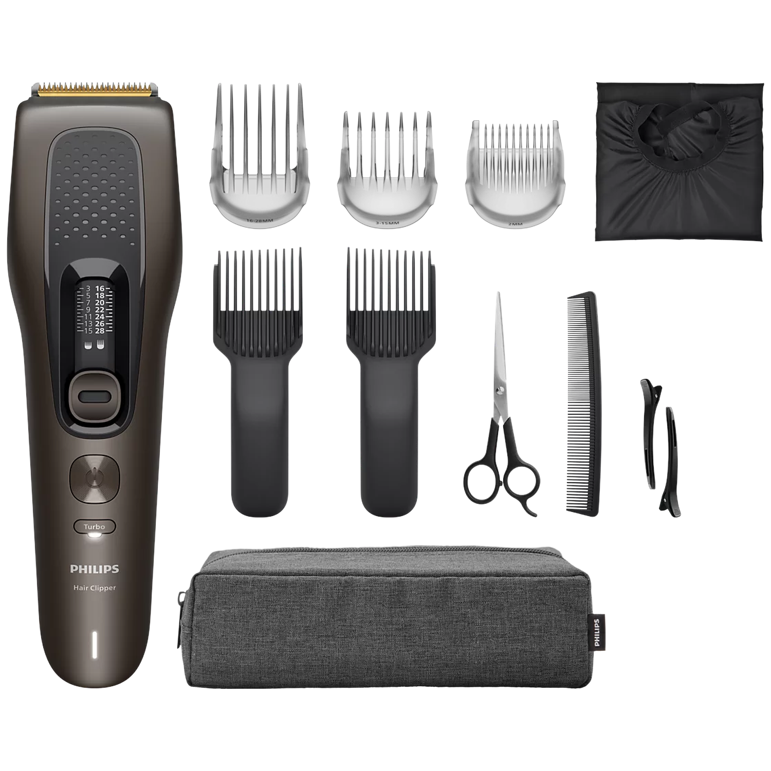 PHILIPS Hair Clipper 9000 Series – HC9721/15 Tondeuse Chrome