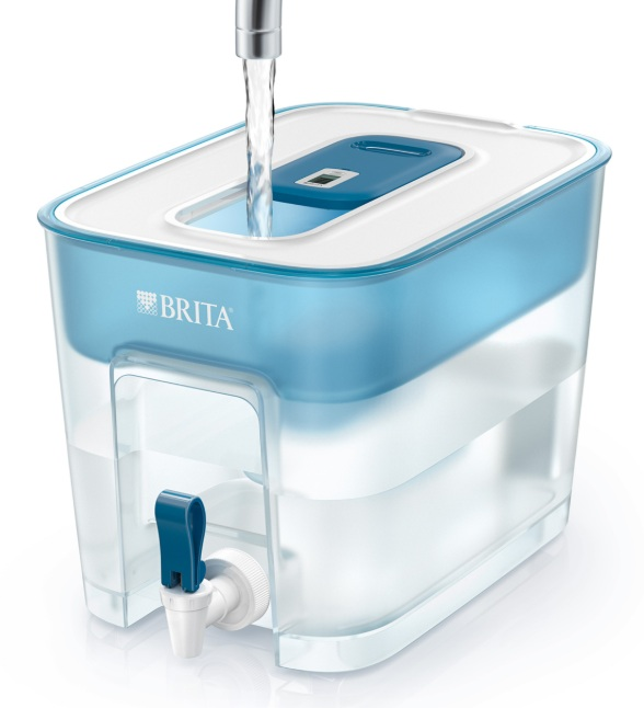 Dystrybutor filtrujący do wody BRITA Flow 8,2l + filtr do wody Maxtra Pro Przezroczysto-niebieski