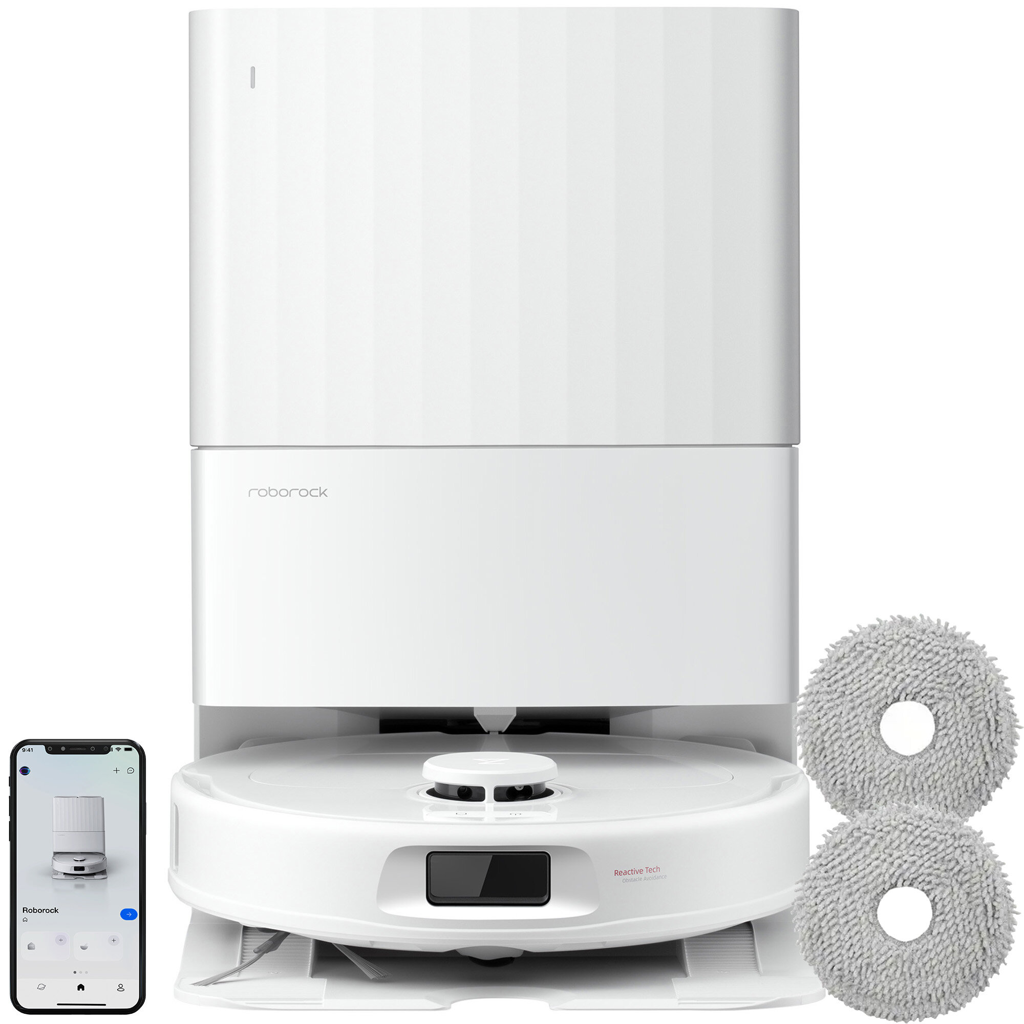 Robot odkurzająco-mopujący ROBOROCK QR 798 White