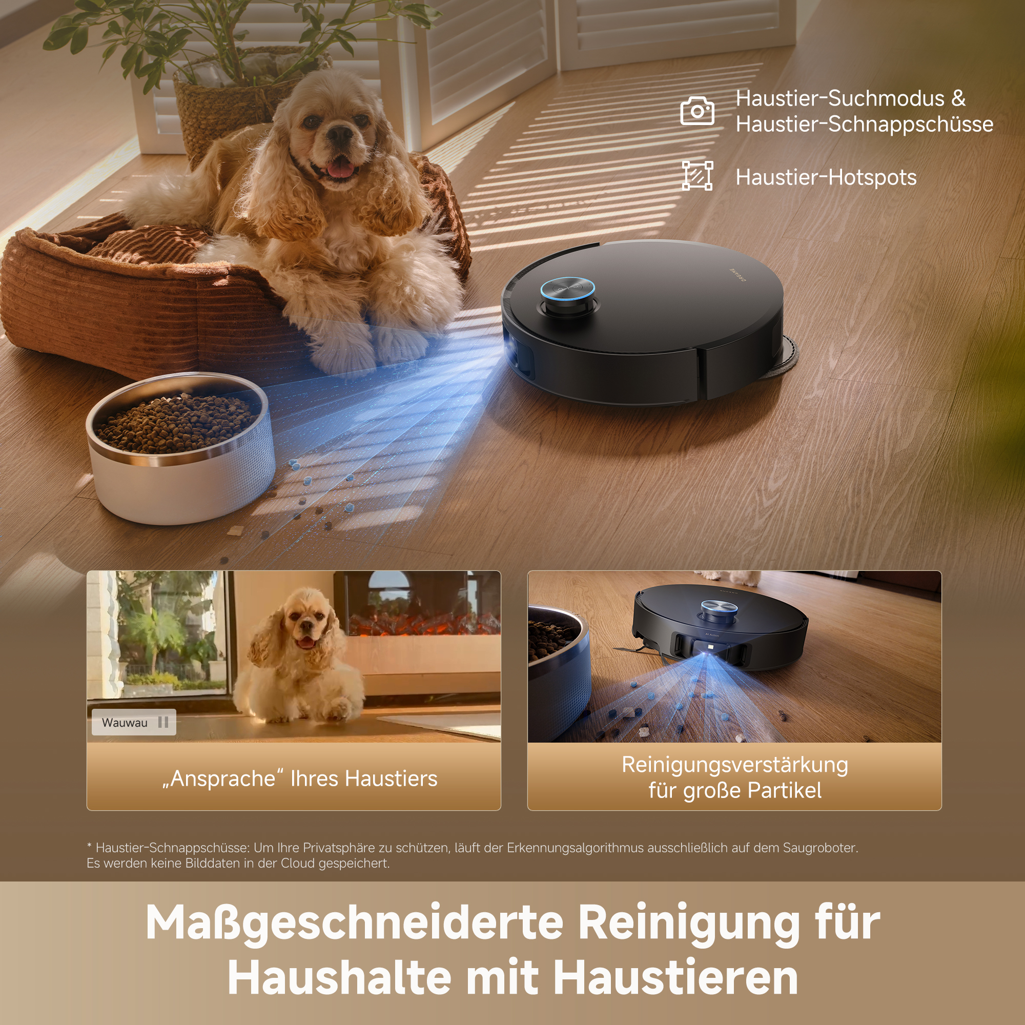 DREAME L60 ULTRA Saug- und Wischroboter (Schwarz, mit Absaugstation)
