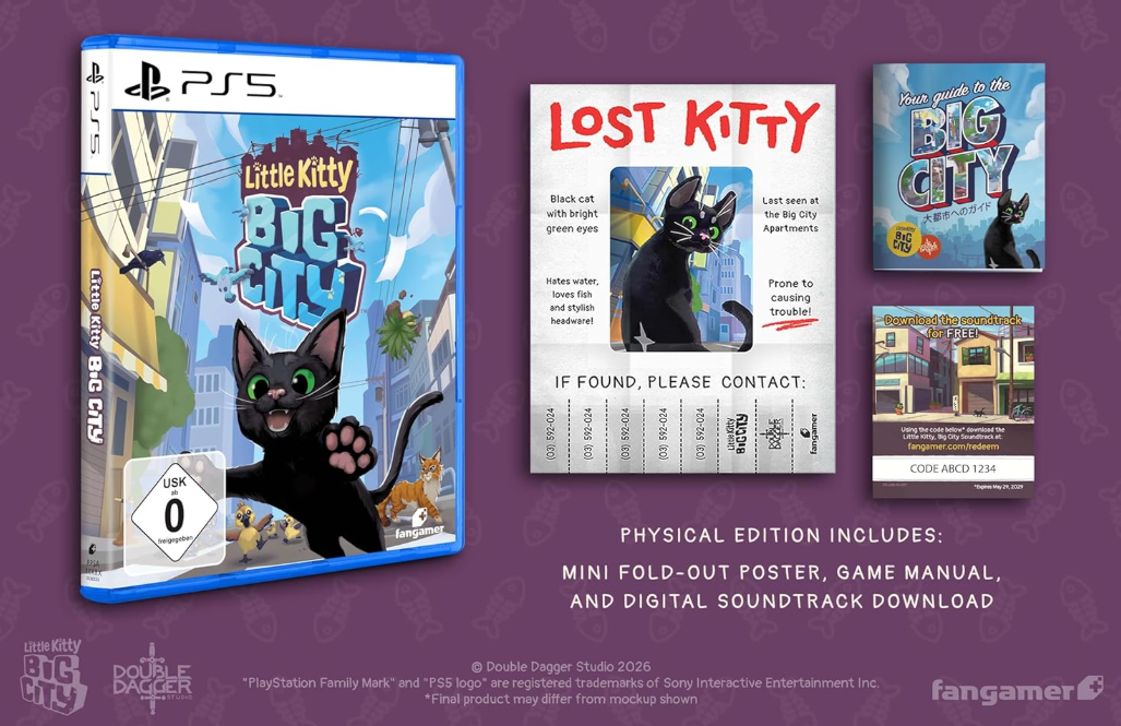 Little Kitty: Big City - PlayStation 5 [Blu-ray]