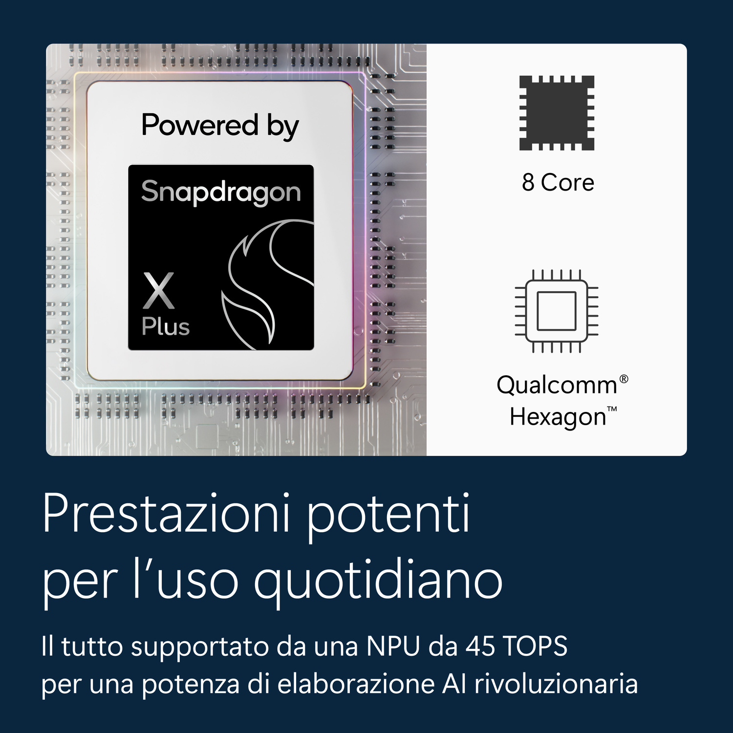 MICROSOFT Surface Laptop13C8 8GB 256GB NOTEBOOK, 13 ", processore Qualcomm Snapdragon X Plus X1P-42-100, Qualcomm Adreno™ Onboard Graphics, RAM 8 GB, 256 GB SSD, Platinum, Windows 11 Home