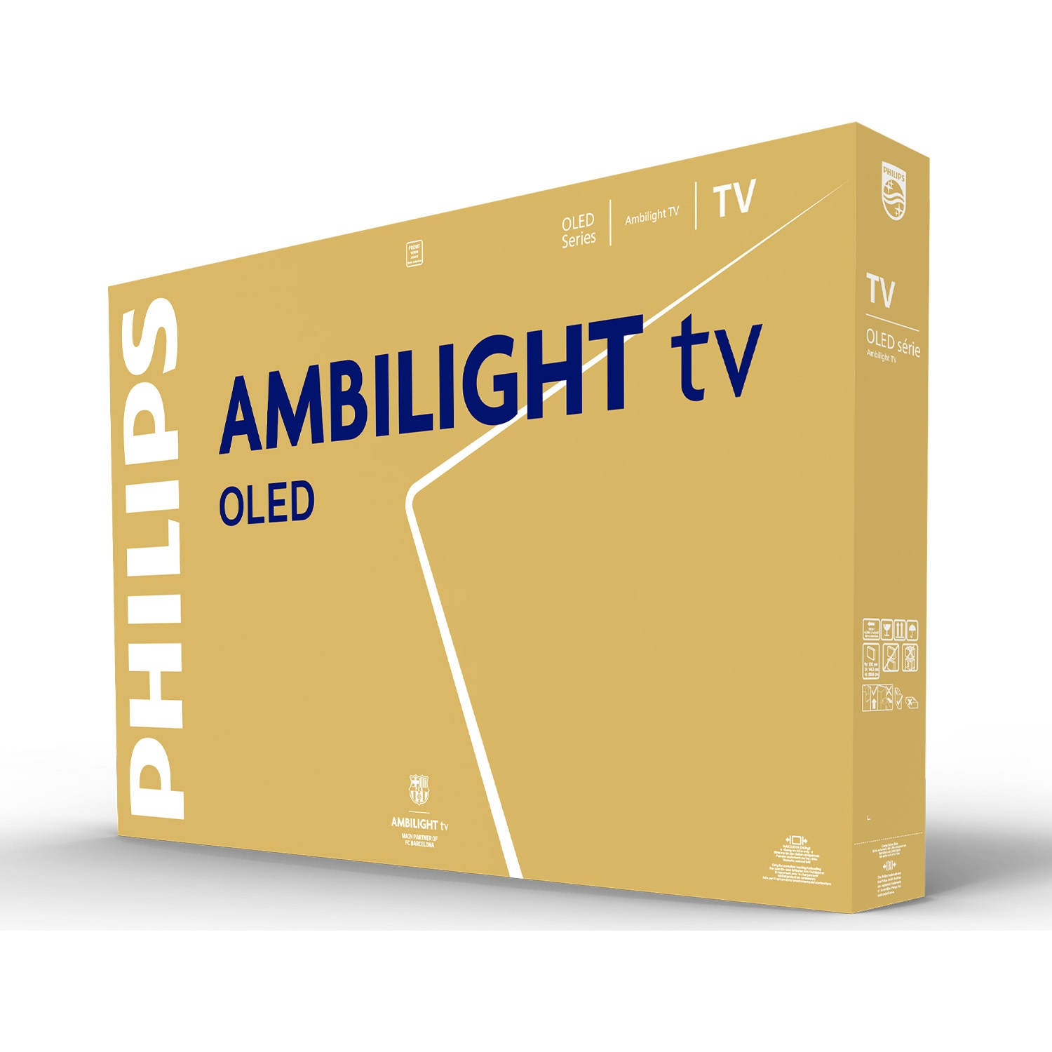 PHILIPS 65OLED811/12 Ambilight TV (2026) - Ultra HD 4K - OLED-tv - 65 pouces - Ultra HD 4K - TV OLED - 65 pouces