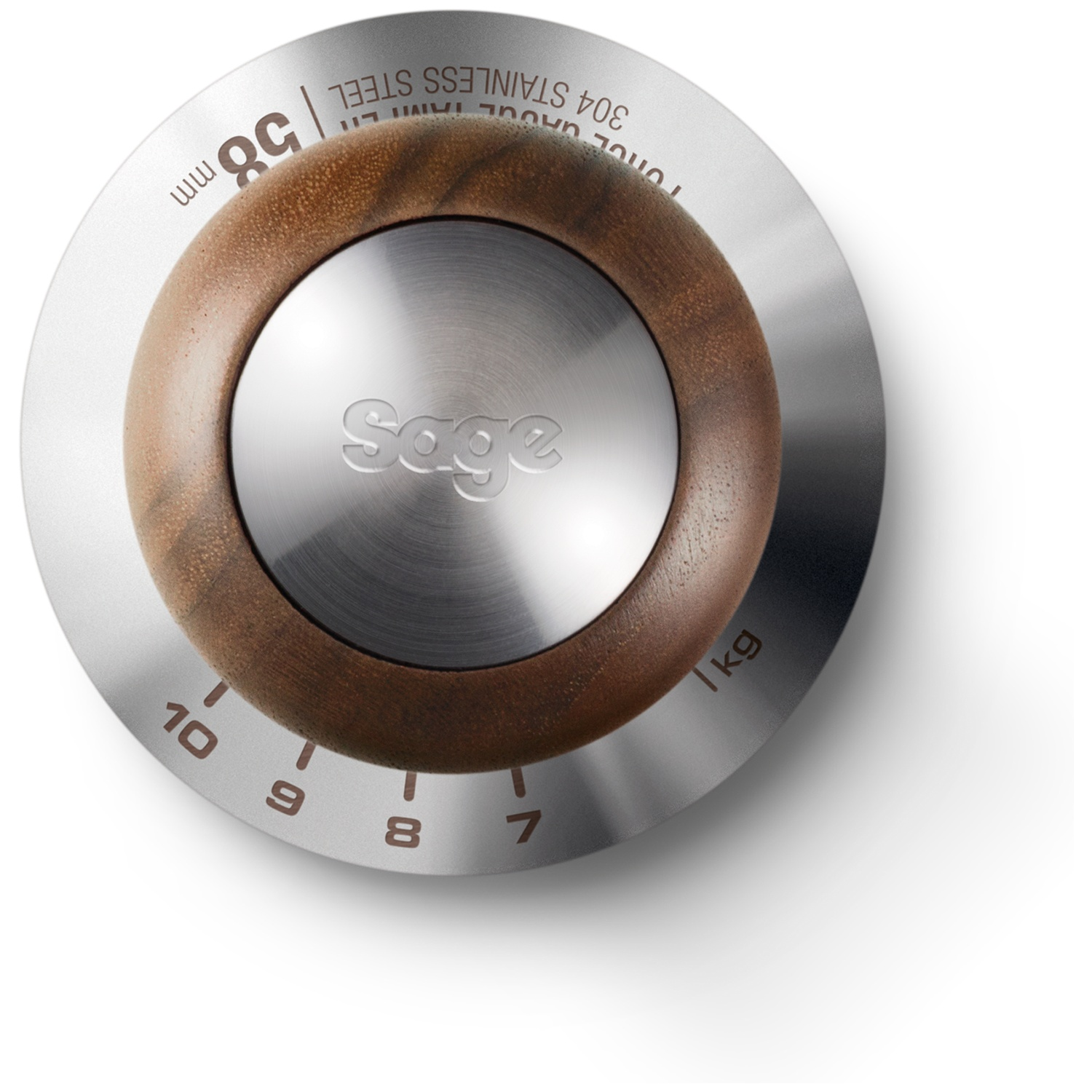 SAGE The Force Gauge Tamper™ 58mm - drukgekalibreerde koffietamper